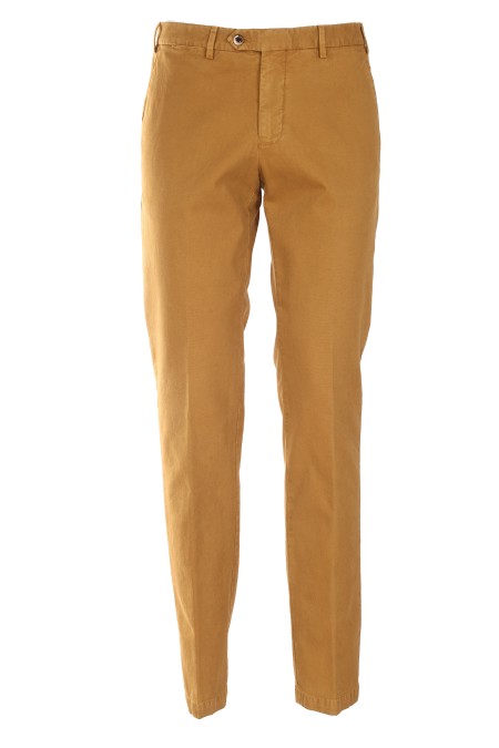 Shop GERMANO  Pantalone: Germano pantalone in cotone.
Drop 6.
Chiusura con zip e bottone sovrapposto.
Regular fit.
Composizione: 97% cotone 3% elastan.
Made in Italy.. 524 59J2-408